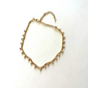 A New Day Gold Sparkle Necklace/Choker